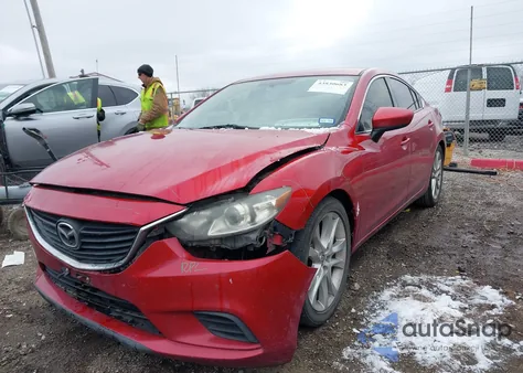2015 Mazda Mazda6 I Touring z USA, uszkodzony, nr VIN JM1GJ1V54F1205927